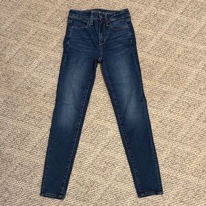 American Eagle Women's Jeans High Rise Jegging - Size 00 Short